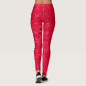 Roter Samt... Leggings (Rückseite)