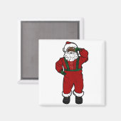 Roter Samt Magnet (Vorderseite/Rückseite)