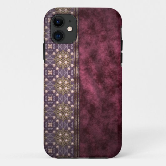 Roter Samt mit Band Case-Mate iPhone Hülle (Rückseite)