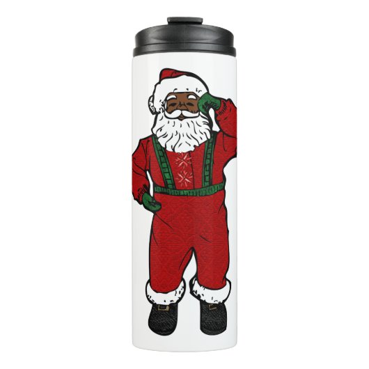 Roter Samt Thermosbecher (Vorderseite)