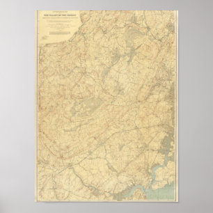 Roter Sandstein, New-Jersey 2 Poster