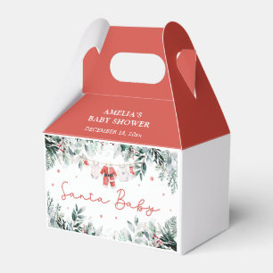 Roter Santa Baby Weihnachts-Babykleidung Baby Show Geschenkschachtel