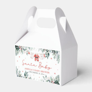 Roter Santa Baby Weihnachts-Babykleidung Baby Show Geschenkschachtel