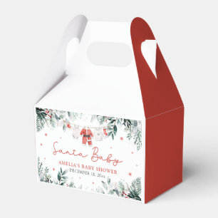 Roter Santa Baby Weihnachts-Babykleidung Baby Show Geschenkschachtel