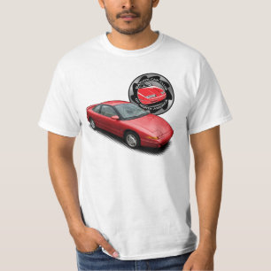 Roter SCCNA Saturn Coupé-T - Shirt 1991