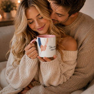 Roter Schicksalsgedanke - Seelenverwandte Liebe Tasse