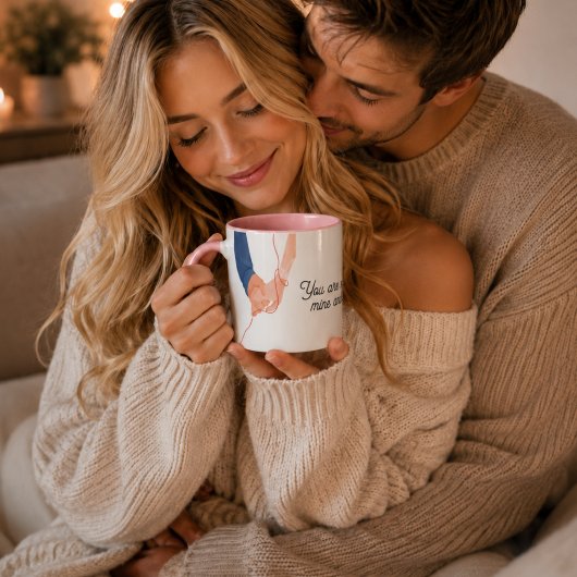 Roter Schicksalsgedanke - Seelenverwandte Liebe Tasse