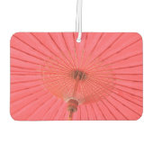 Roter Schirm Autolufterfrischer (Rückseite)