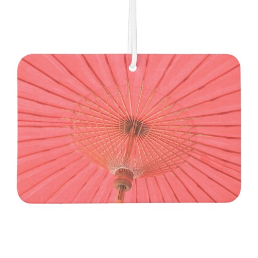 Roter Schirm Autolufterfrischer (Vorderseite)