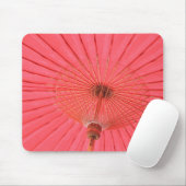 Roter Schirm Mousepad (Mit Mouse)