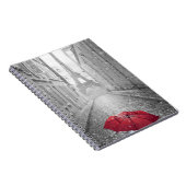 Roter Schirm Notizblock (Rechte Seite)