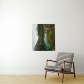 Roter Schirmsee Wandteppich (Beispiel)