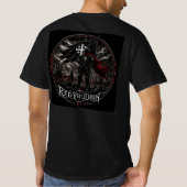 ROTER SCHLEIER DAWN - Momento Mori T-Shirt (Rückseite)