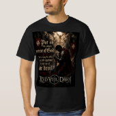 ROTER SCHLEIER DAWN - Rüstung Gottes T-Shirt (Vorderseite)