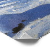 Roter Schlitten Lomberdale Hall Derbyshire 2014 Poster (Ecke)