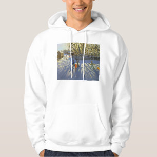 Roter Schlitten Monyash Derbyshire Hoodie