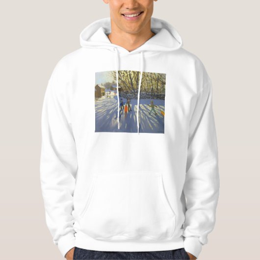 Roter Schlitten Monyash Derbyshire Hoodie (Vorderseite)