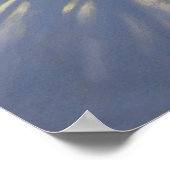 Roter Schlitten Monyash Derbyshire Poster (Ecke)