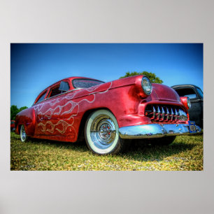 Roter Schlitten Poster