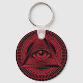 roter Schlüsselanhänger (Vorderseite)