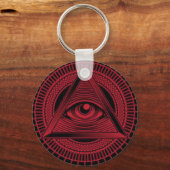 roter Schlüsselanhänger (Rückseite)