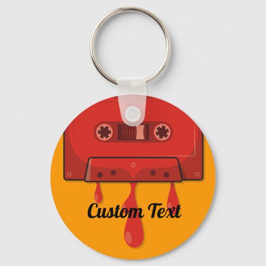 Roter Schlüsselanhänger (Vorderseite)