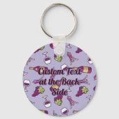 Roter Schlüsselanhänger (Rückseite)