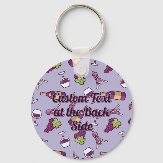 Roter Schlüsselanhänger (Rückseite)