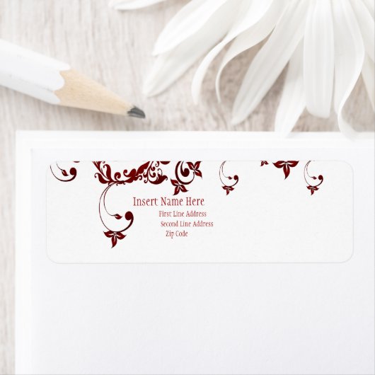 Roter Schmetterling (Insitu)