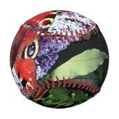 Roter Schmetterling Baseball (Rückseite)