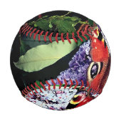 Roter Schmetterling Baseball (Vorderseite)