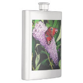 Roter Schmetterling Flachmann (Rechts)