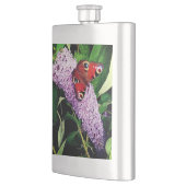 Roter Schmetterling Flachmann (Links)