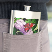 Roter Schmetterling Flachmann (Beispiel)