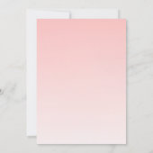 Roter Schmetterling Geburtstagseinladungen Einladung (Rückseite)