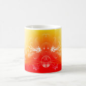 Roter Schmetterling Kaffeetasse (Mittel)