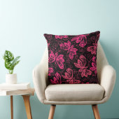 Roter Schmetterling Kissen (Stuhl )