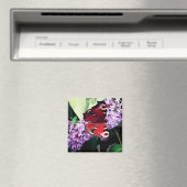 Roter Schmetterling Magnet (In Situ (Geschirrspüler))
