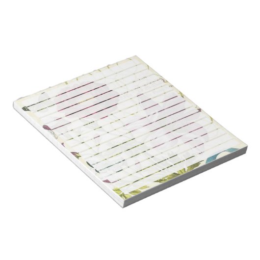 Roter Schmetterling Notizblock (angewinkelt)
