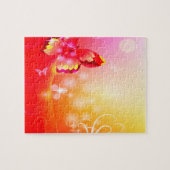 Roter Schmetterling Puzzle (Horizontal)