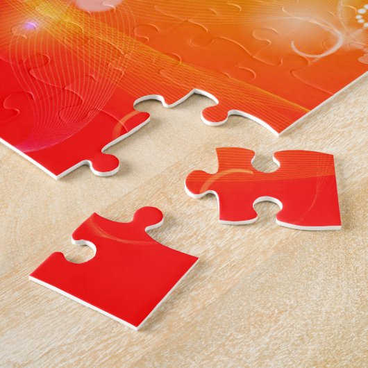 Roter Schmetterling Puzzle (Seite)