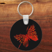 Roter Schmetterling Schlüsselanhänger (Vorderseite)