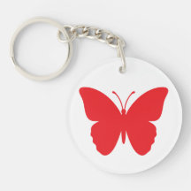 Roter Schmetterling