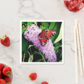 Roter Schmetterling Serviette (Beispiel)