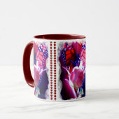 Roter Schmetterling-Tasse Tasse (Vorderseite Links)
