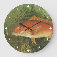 Roter Schnapper Fisch von Kilbourne, Vintage Meere