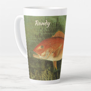 Roter Schnapper Fisch von Kilbourne, Vintage Meere Milchtasse