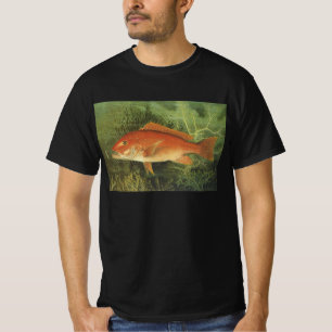 Roter Schnapper Fisch von Kilbourne, Vintage Meere T-Shirt