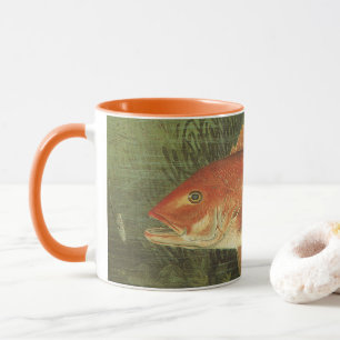 Roter Schnapper Fisch von Kilbourne, Vintage Meere Tasse