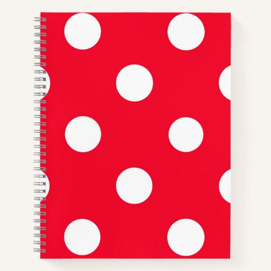 Roter Schnee Notizblock (Vorderseite)